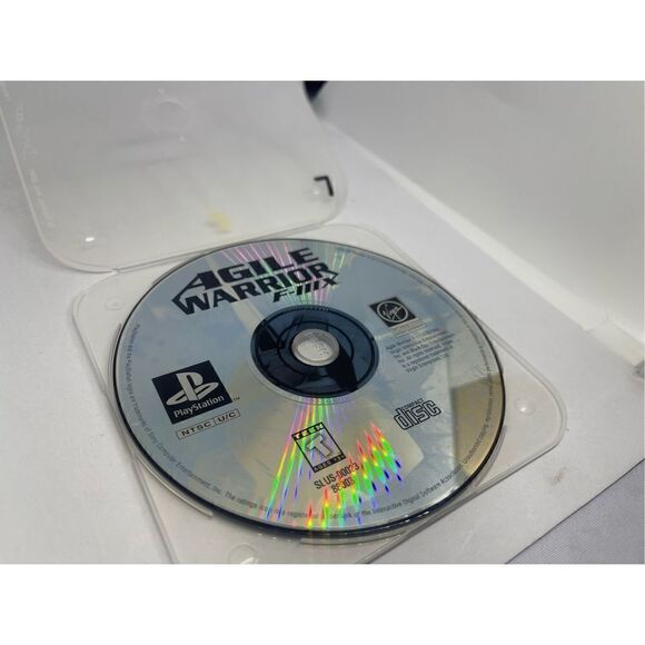 Agile Warrior F-111X F-IIIX Sony PlayStation 1 PS1 - Picture 2 of 3